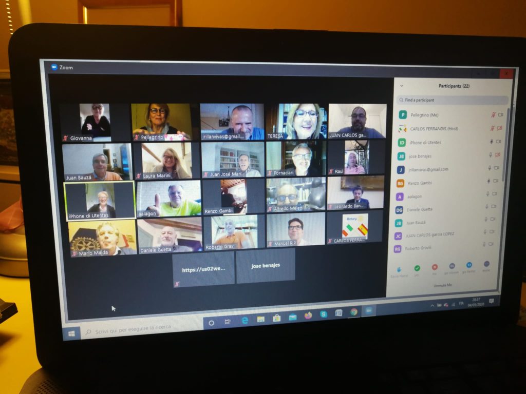 Incontro con Valencia 04-05-2020