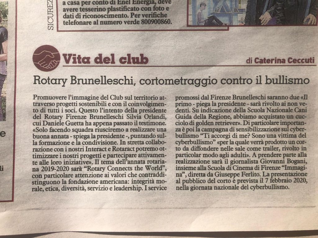 Conviviale  Cyberbullismo 23-09-2019